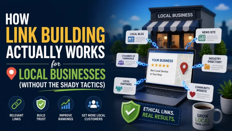 How Link Building Actually Works for Local Businesses (Without the Shady Tactics)