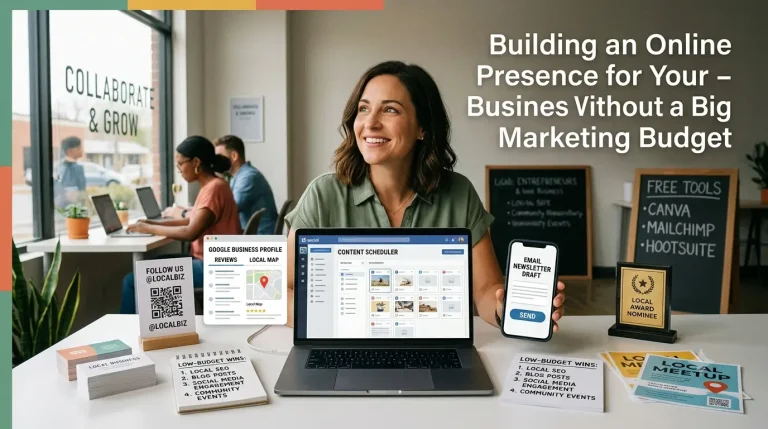 Building an Online Presence for Your Business Without a Big Marketing Budget